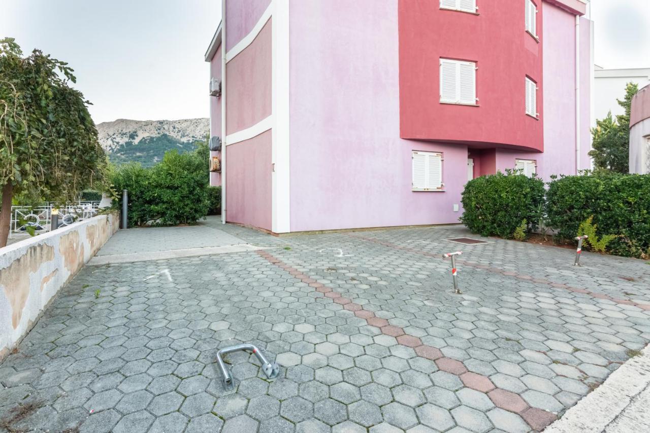 Apartment Mimoza 5, Baska, Krk Baška Exterior foto